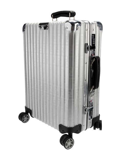 Fendi x Rimowa Zucca FF Aluminum Cabin Suitcase .